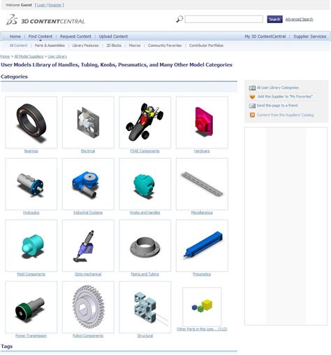 3dcontentcentral|3d content central user library.